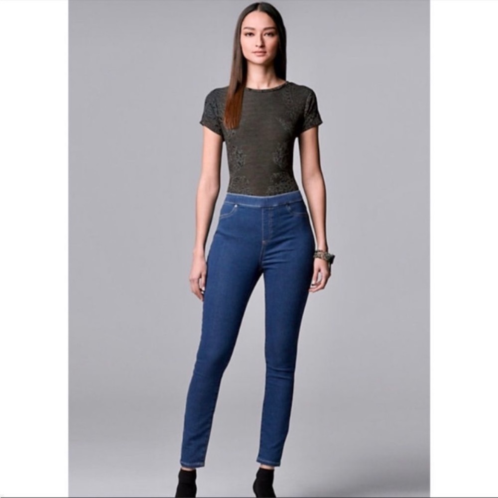 Lauren Ralph Lauren jean leggings size 8